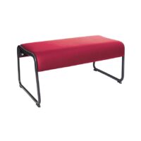 Taburete Bania rojo