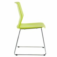 Silla de visita Evher color verde - Imagen 3
