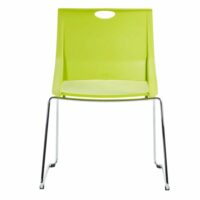 Silla de visita Evher color verde - Imagen 2