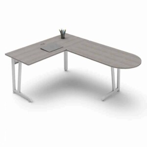 Escritorio L 120s color ceniza