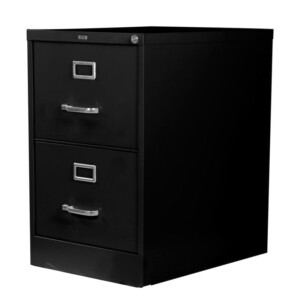 Archivero 2 gavetas IO negro