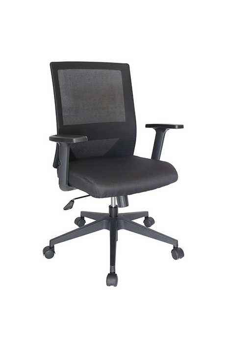 Athena-sc.png Sillón ejecutivo Athena s/c, está viendo del lado izquierdo, está acolchonada del asiento, reforzada en el respaldo y es de color negro