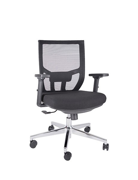 Silla ejecutiva Atkin nsc, está viendo un poco para la izquierda, se ve que su asiento esta acolchonado