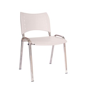 Silla de visita Diluito cr blanco