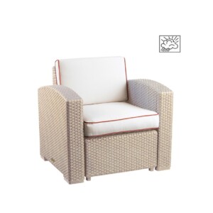 Club chair Patricia capuccino