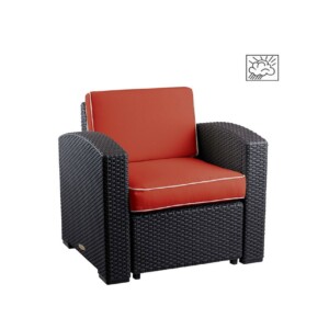 Club chair Patricia negro