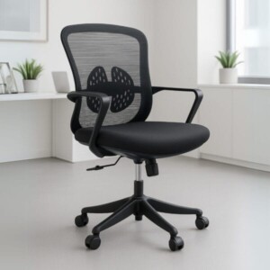 Silla operativa Eretria basic negro