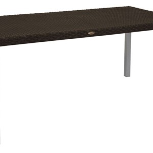 Mesa Mallorca color chocolate