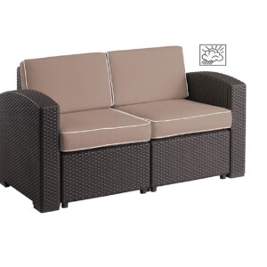 Loveseat Patricia chocolate