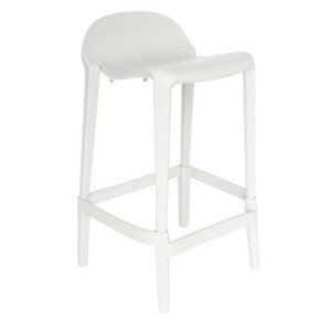 Banco bajo Luigi color blanco