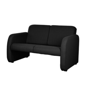Sofá Maxi 2 plazas tela negro