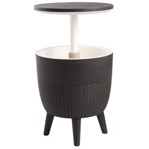 Mesa Malibú color chocolate