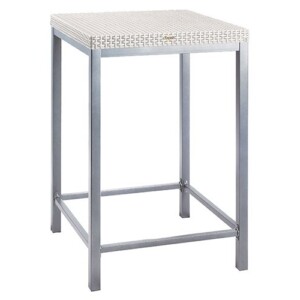 Mesa alta Mallorca color blanco