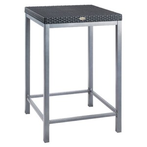 Mesa alta Mallorca color negro