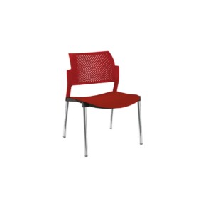 Silla de visita Cëzi p rojo