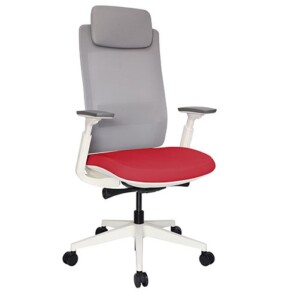 Sillón ejecutivo Oliver b rojo