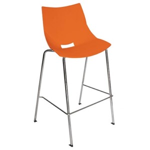 Banco Piere color naranja