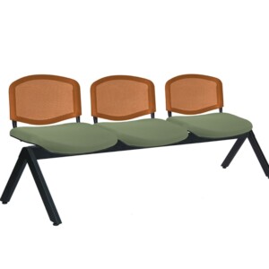 Banca Ricordo m 3p naranja-aceituna