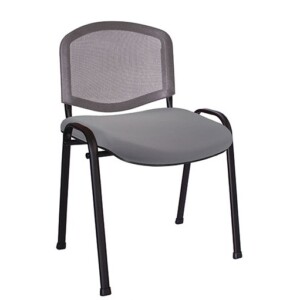 Silla de visita Ricordo m perla-gris