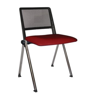 Silla de visita Sabbia 185 cr rojo