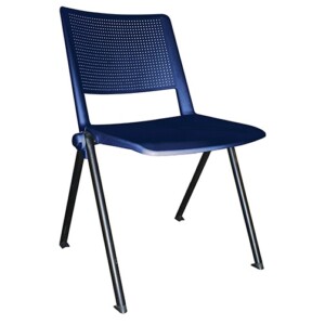 Silla de visita Sabbia 186 azul