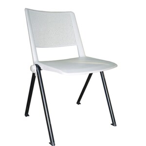 Silla de visita Sabbia 186 blanco