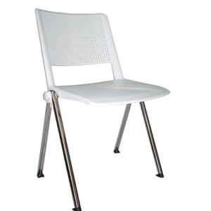 Silla de visita Sabbia 186 cr blanco