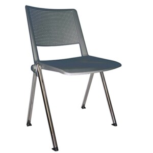 Silla de visita Sabbia 186 cr gris