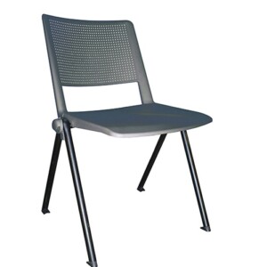 Silla de visita Sabbia 186 gris