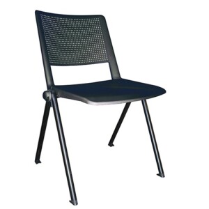Silla de visita Sabbia 186 negro