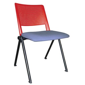 Silla de visita Sabbia 187 rojo - perla