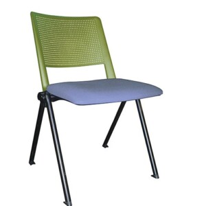 Silla de visita Sabbia 187 verde - perla