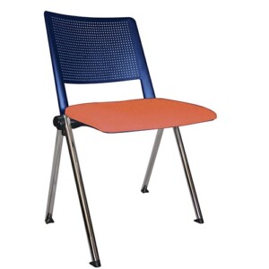 Silla de visita Sabbia 187 cr azul marino - arenilla