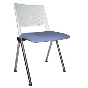 Silla de visita Sabbia 187 cr blanco - perla