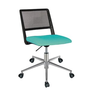 Silla operativa Sabbia 285 al aguamarina