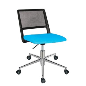 Silla operativa Sabbia 285 al turquesa