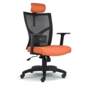 Silla ejecutiva Tannia color mandarina