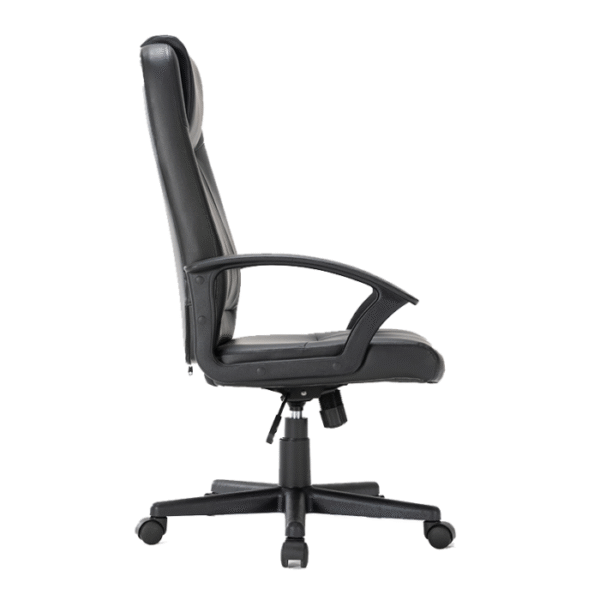 Silla ejecutiva Torhnes, está viendo al lado derecho, está acolchonada del asiento y del respaldo