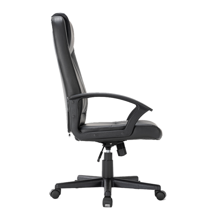 Silla ejecutiva Torhnes, está viendo al lado derecho, está acolchonada del asiento y del respaldo