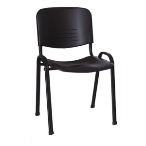 Silla de visita Vetrina polipropileno negro