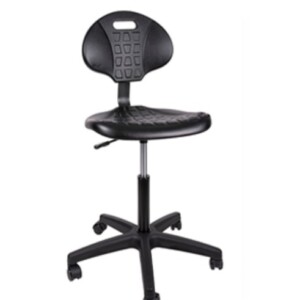 Banco industrial Izan color negro