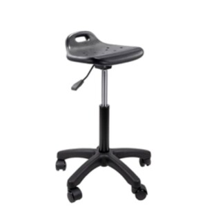 Banco industrial Izan color negro