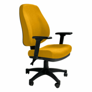 Silla operativa Esparta amarillo