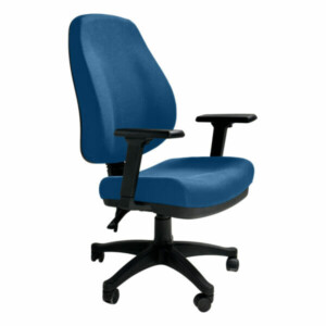 Silla operativa Esparta azul