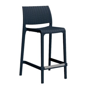 Banco bajo Miley color negro