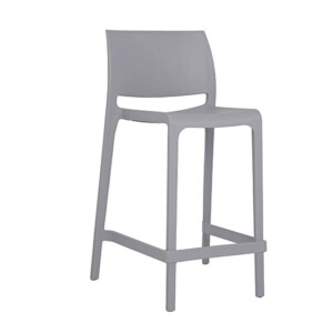 Banco bajo Favore gris claro