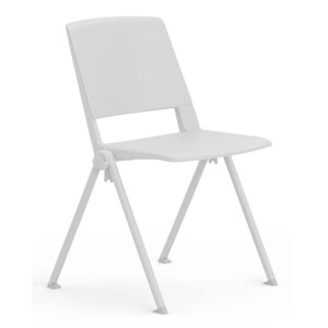 Silla de visita Nicö color blanco