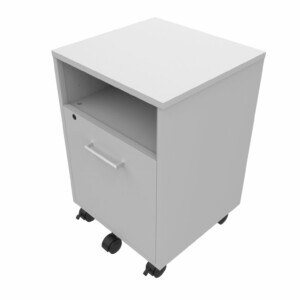 Archivero 811 móvil color blanco