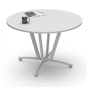 Mesa 719 redonda color blanco