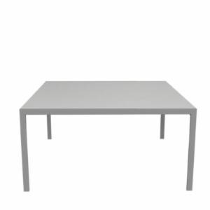 Mesa central Quadro color blanco